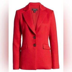 HALOGEN x Atlantic-Pacific Red Blazer